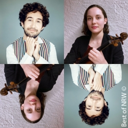 10.04.2024 Marie Carrière, Violine & José Navarro, Klavier - Kammerkonzertsaal Kulturamt Bottrop - Best of NRW Klassikkonzert
